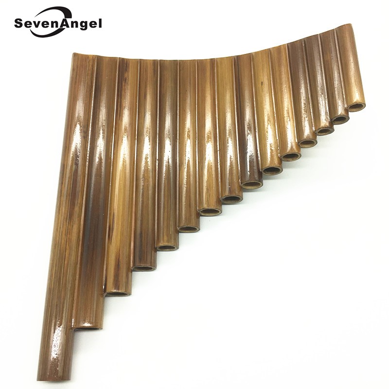 Musical Instrument Xiao - Wysokiej jakości ręcznie bambusowy Panflute 15