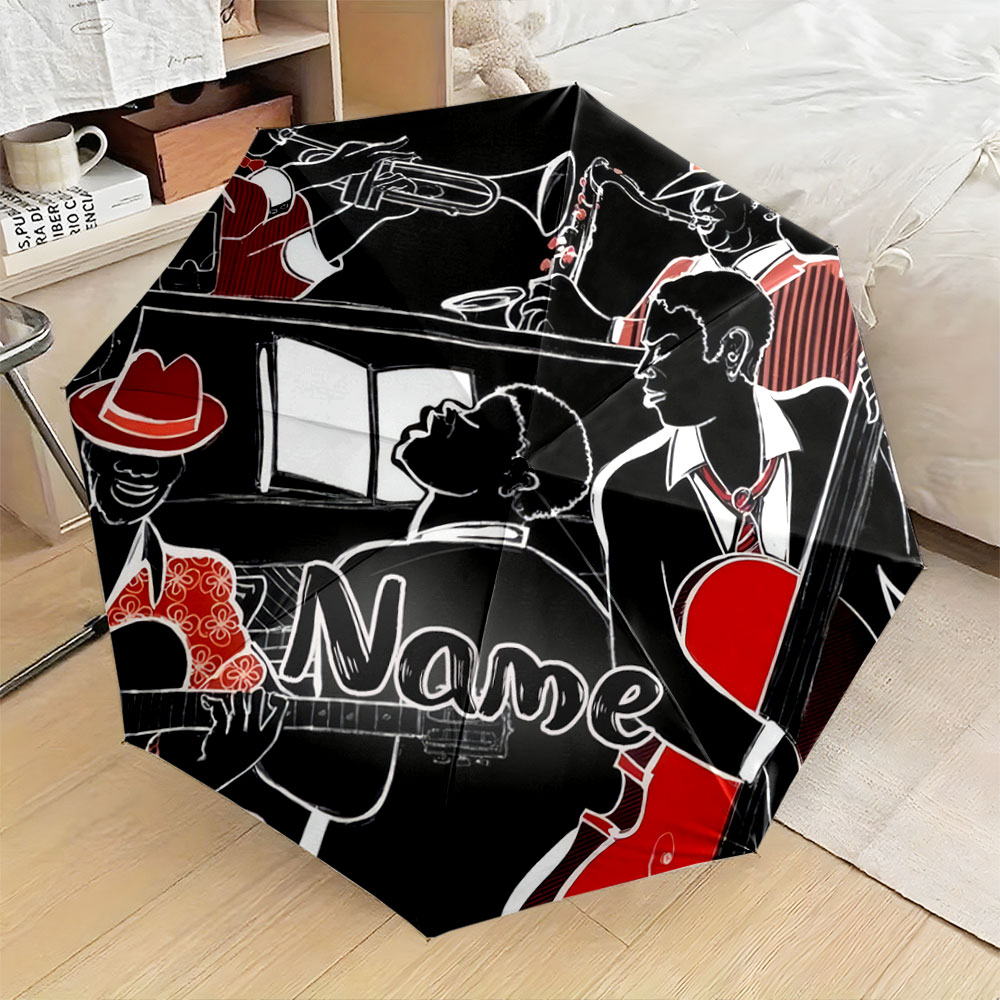 Musical Instrument With Name - Personalizowany parasol z imieniem, „Parasol z