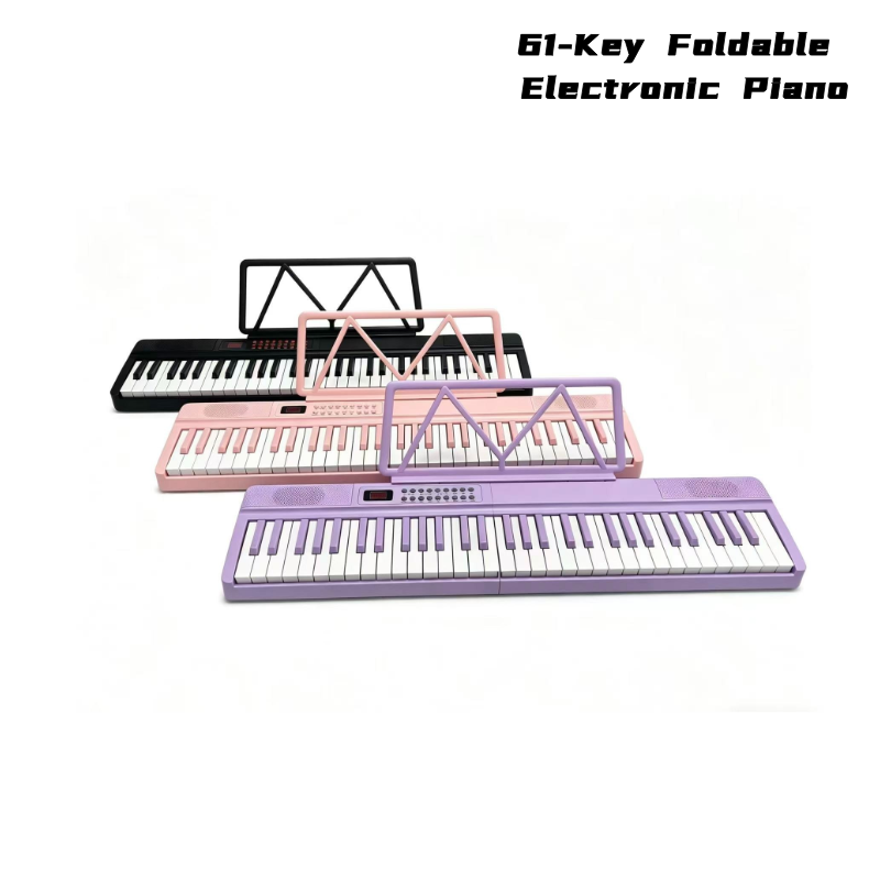 Musical Instrument Of Keyboard - 61-klawiszowe przenośne pianino cyfrowe, profesjonalny syntezizer,