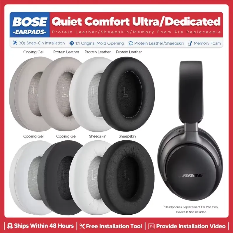 Bose Headphone Qc Ultra - Zapasowe nakładki na słuchawki do modelu