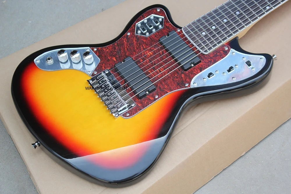 Musical Instrument With Hand - 8-strunowa gitara elektryczna Jaugar dla leworęcznych,