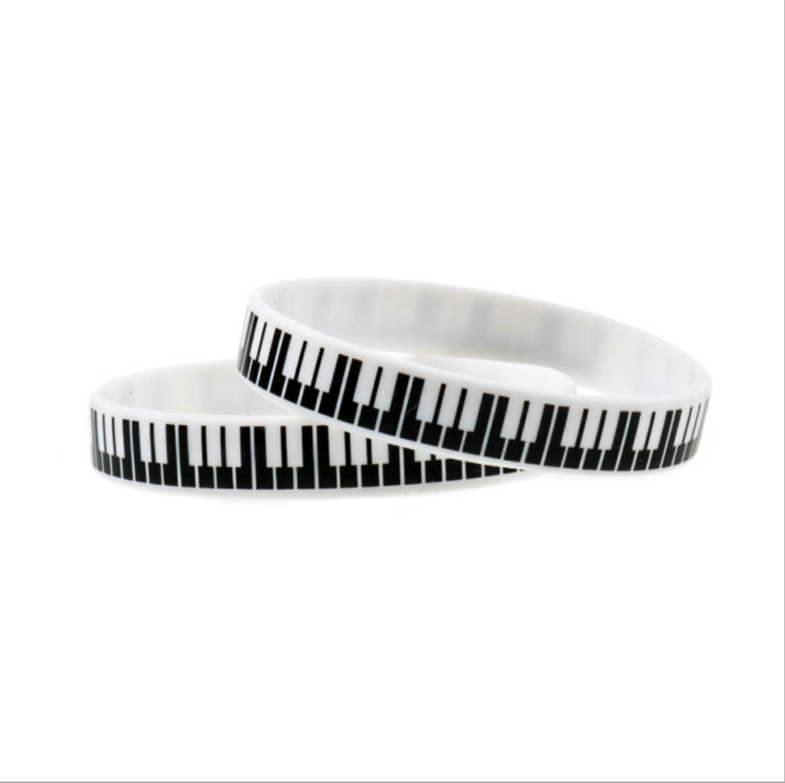 Bransoletka z klawiszami forte – Musical Instrument Jewelry recenzja i cena