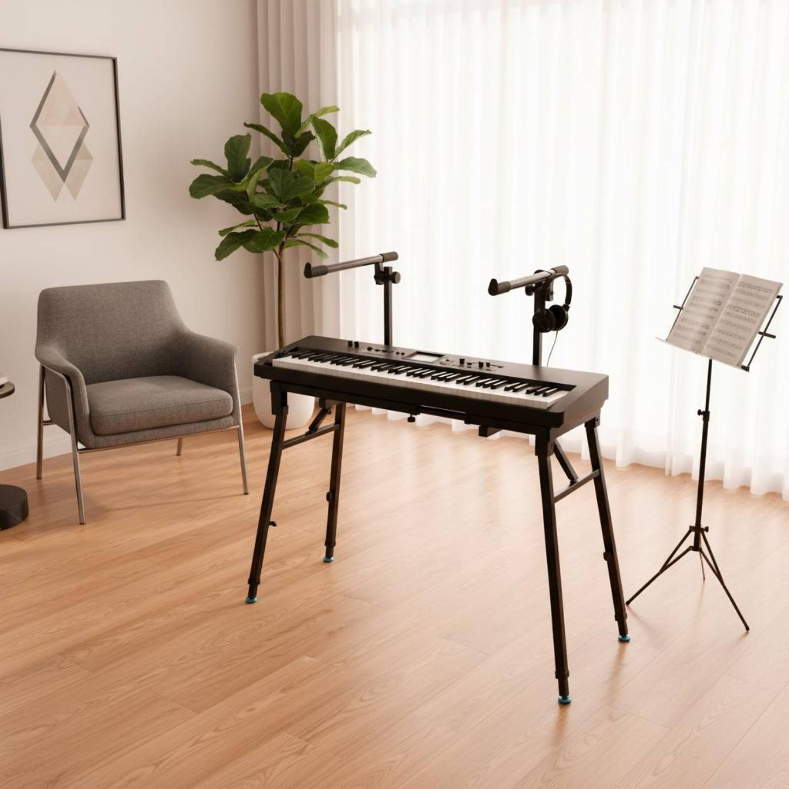 Składana, przenośna, regulowan – Musical Instrument Of Keyboard recenzja i cena