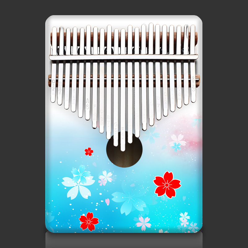 Kolorowe 21 Key Kalimba Kids C – Musical Instrument Of Keyboard recenzja i cena