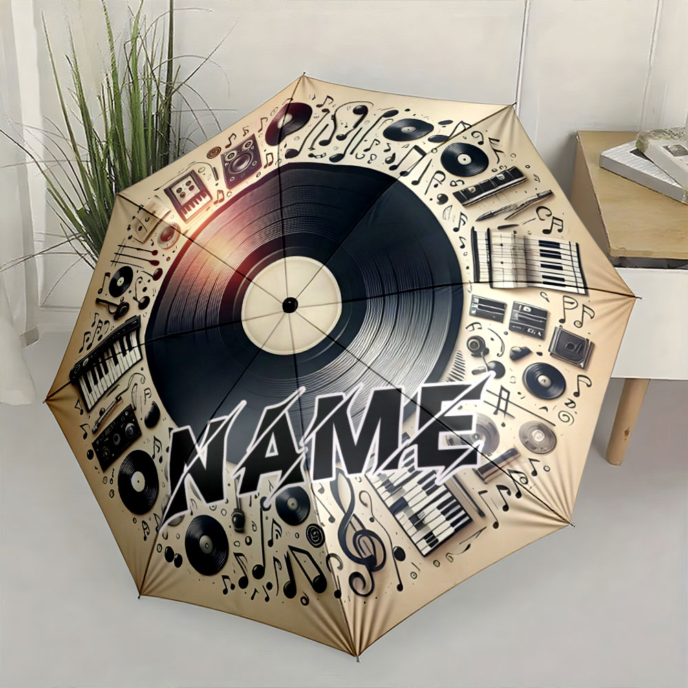 Parasol z personalizowanym nad – Musical Instrument With Name recenzja i cena