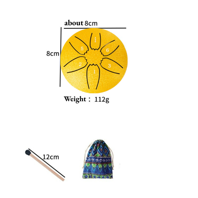 Stalowy bęben języczkowy przen – Musical Instrument With Hand recenzja i cena