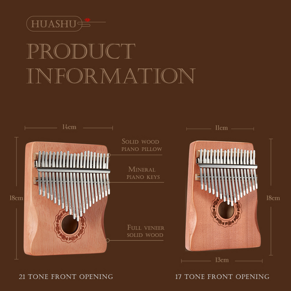 Hluru 17-klawiszowy kalimba, p – Musical Instrument Of Keyboard recenzja i cena