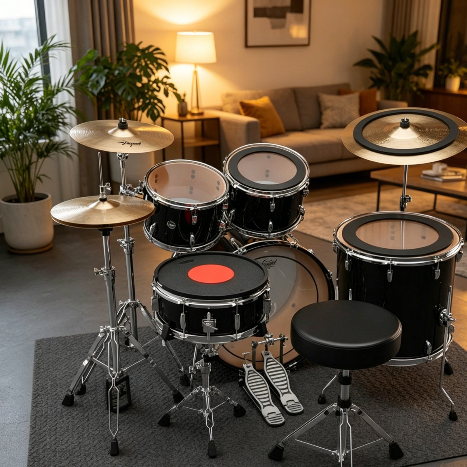 Gumowe tłumiki do bębnów i tal – Musical Instrument Drum recenzja i cena