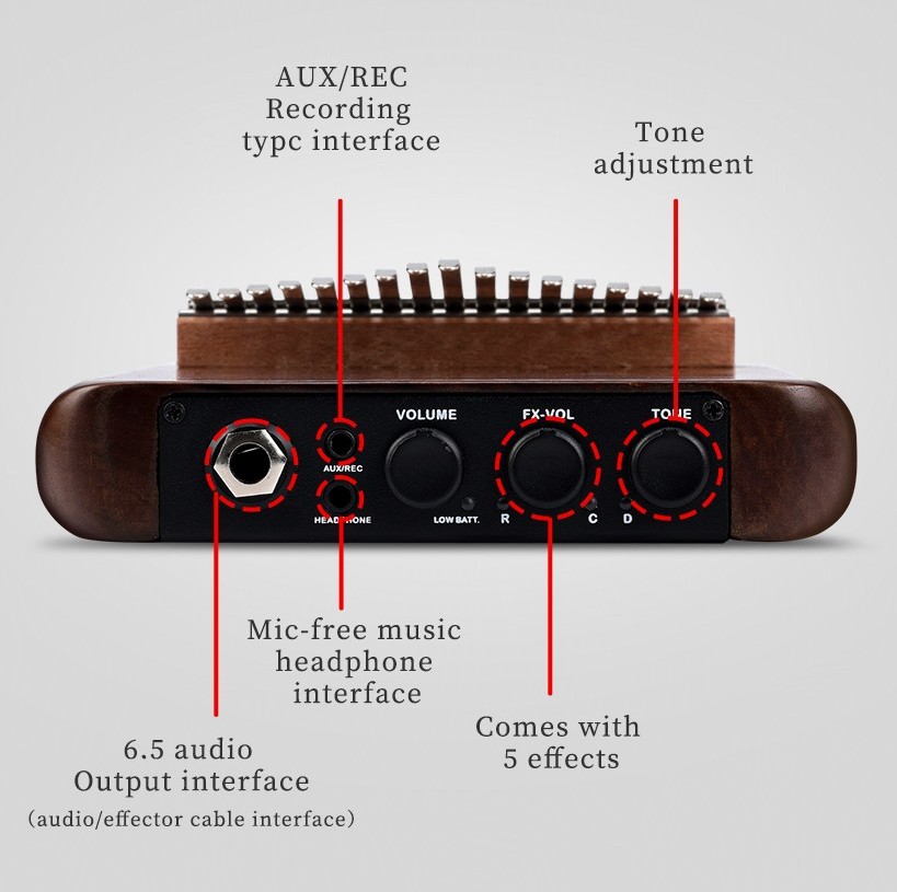 A-17 Amerykańska Kalimba z Orz – Musical Instrument Drum recenzja i cena