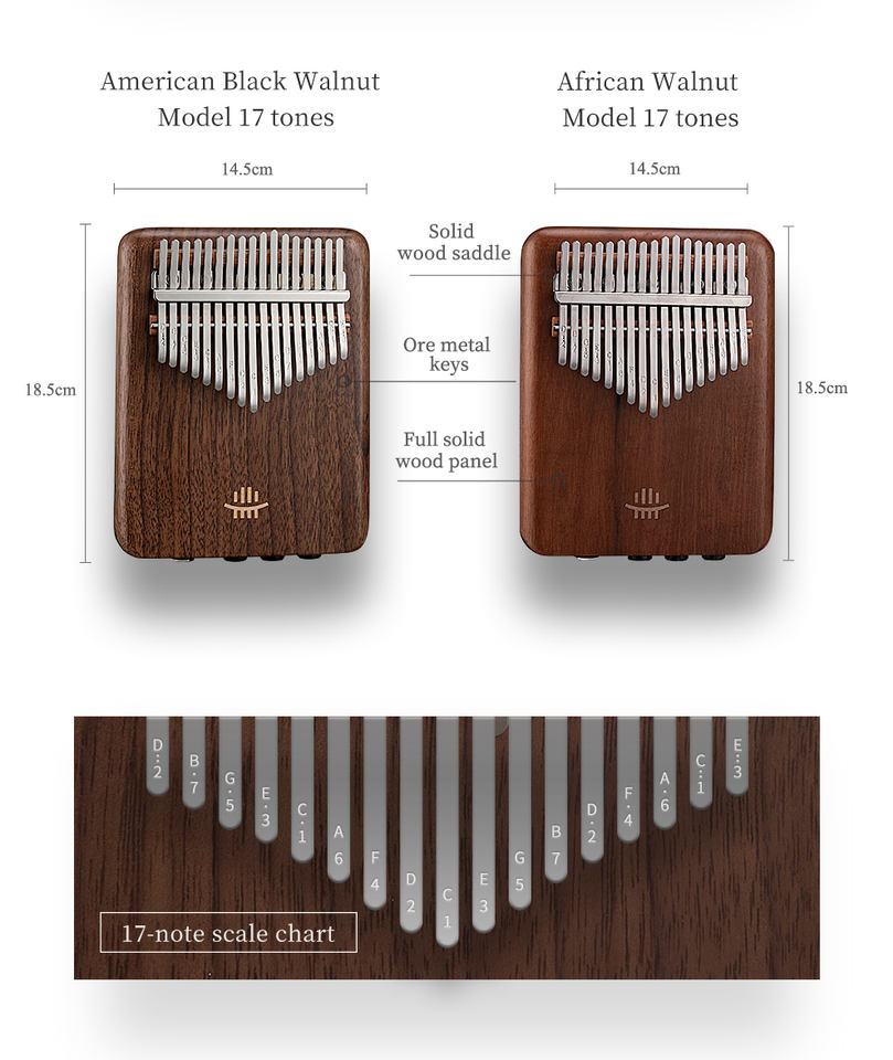 A-17 Amerykańska Kalimba z Orz – Musical Instrument Drum recenzja i cena