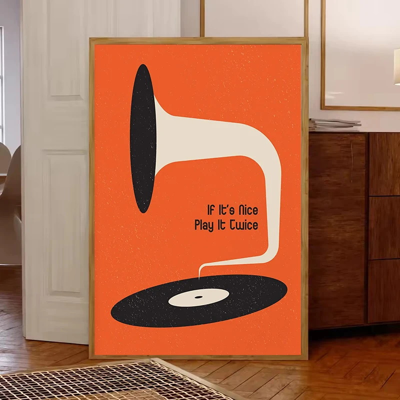 Obraz na płótnie z płytą winyl – Musical Instrument Tuba recenzja i cena