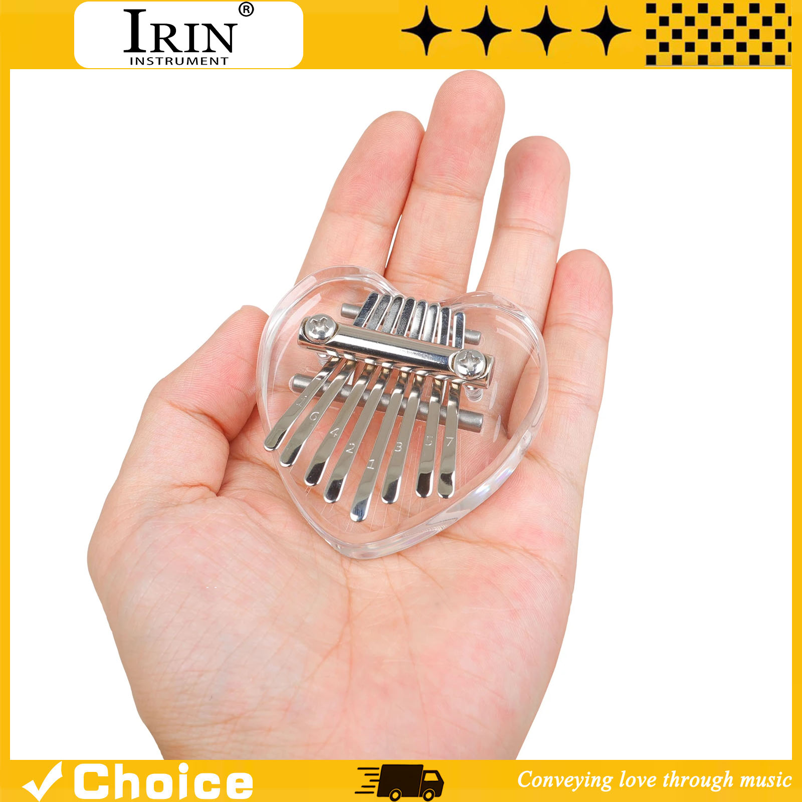 8-klawiszowa Kalimba Mini Pian – Musical Instrument Of Keyboard recenzja i cena