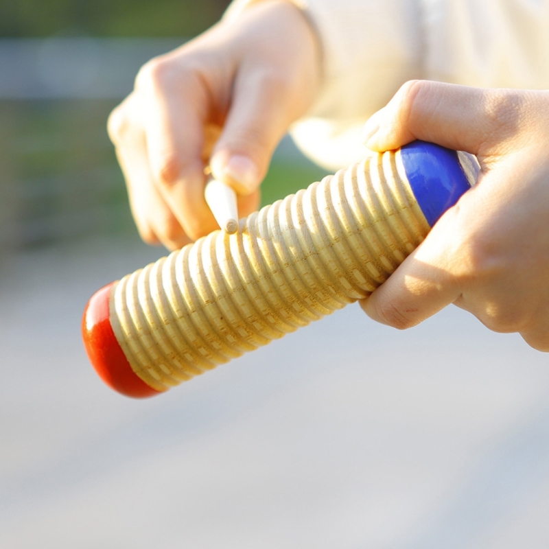 Zestaw Guiro z Drewnianą Pałec – Musical Instrument Mallet recenzja i cena