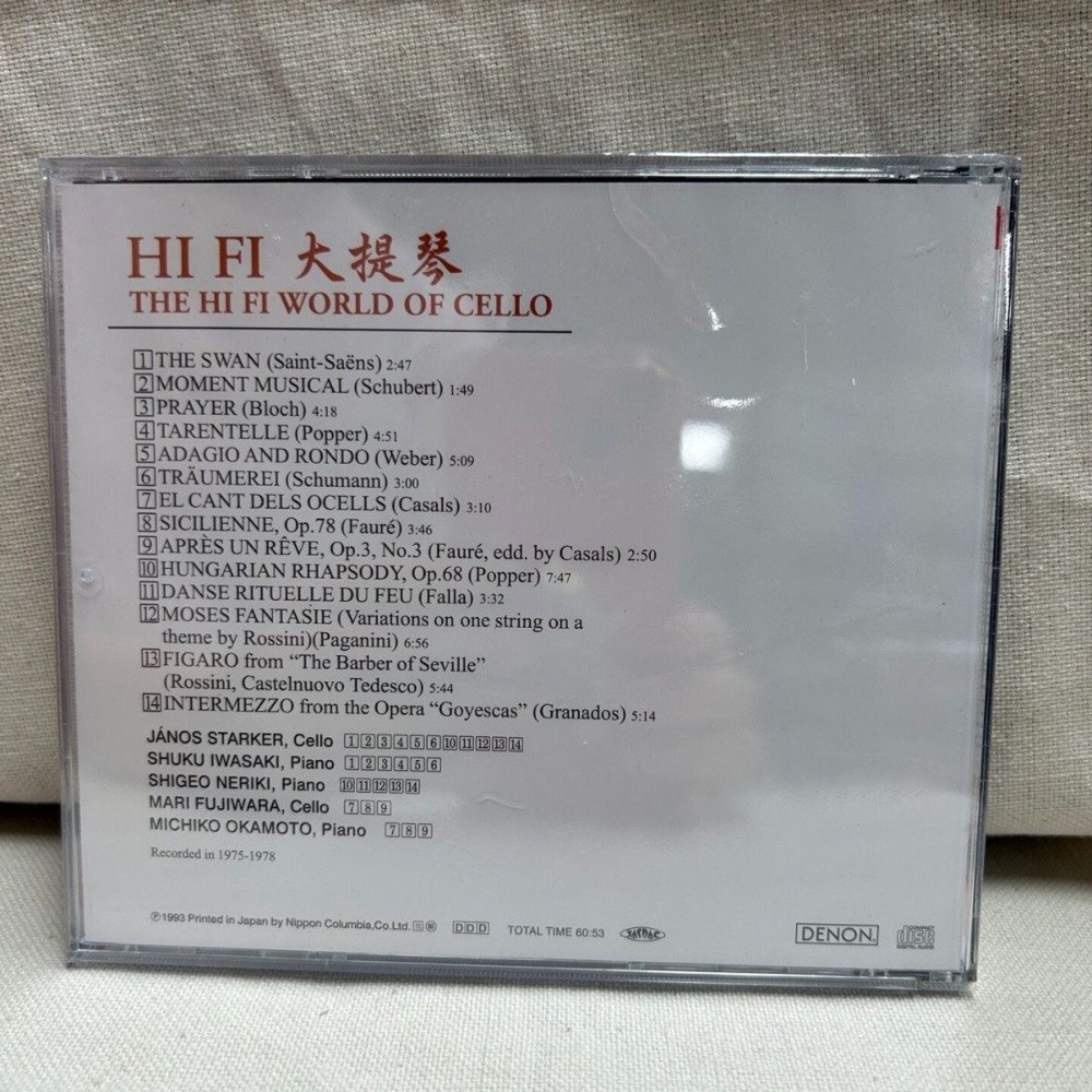 Denon HiFi Audiophile Cello: Ś – Musical Instrument Cello recenzja i cena
