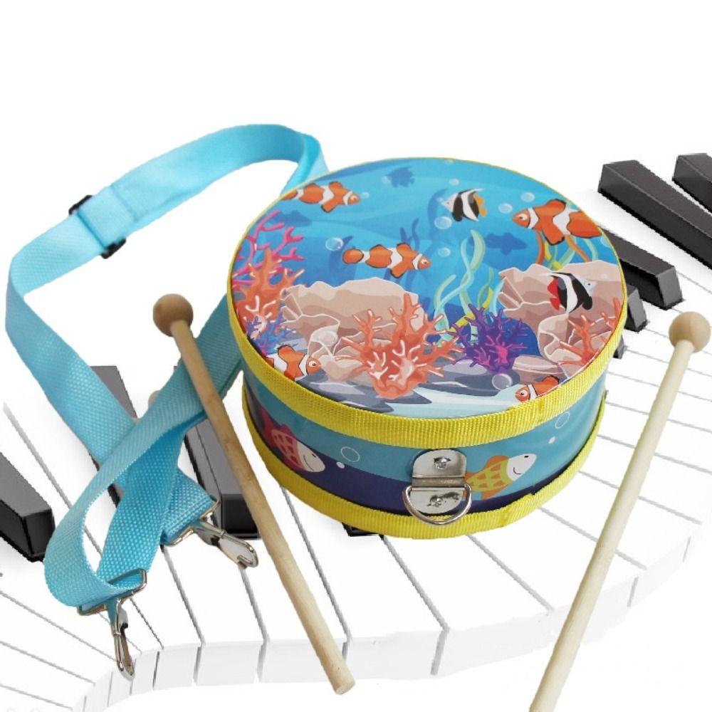 Drewniany bęben dziecięcy dwus – Musical Instrument With Hand recenzja i cena