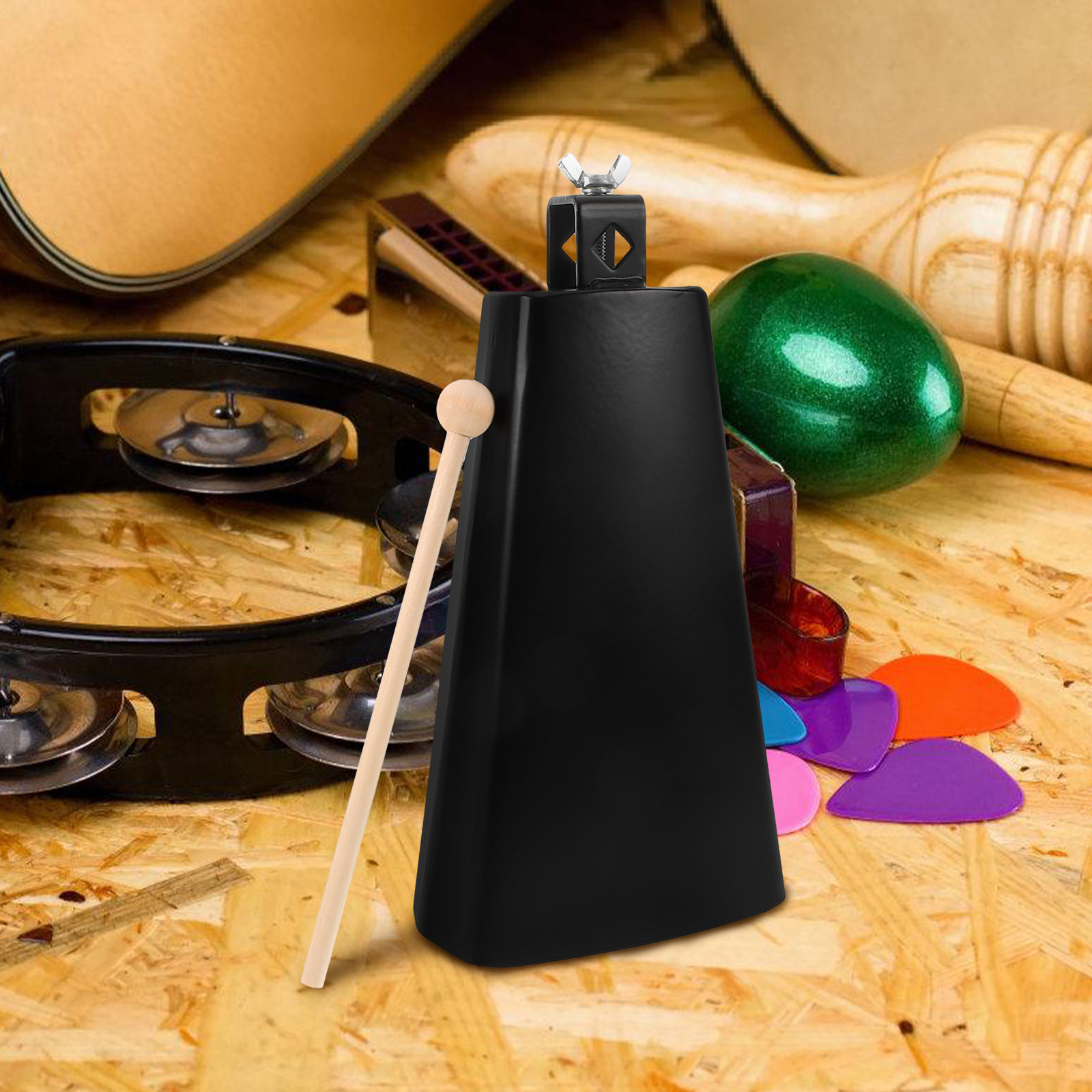 1 zestaw metalowego dzwonka z  – Musical Instrument With Hand recenzja i cena
