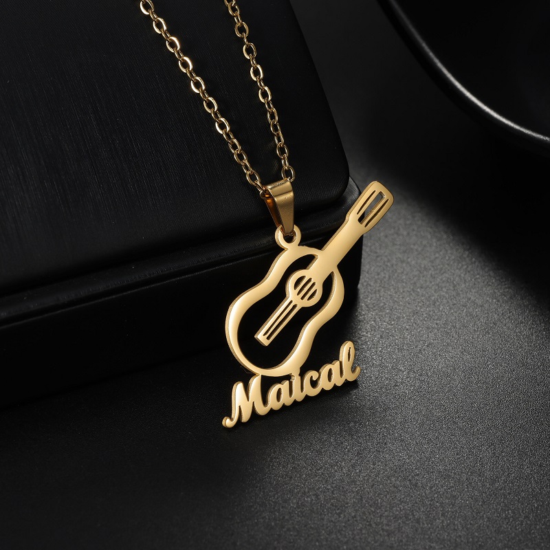 Nowy Personalizowany Naszyjnik – Musical Instrument With Name recenzja i cena
