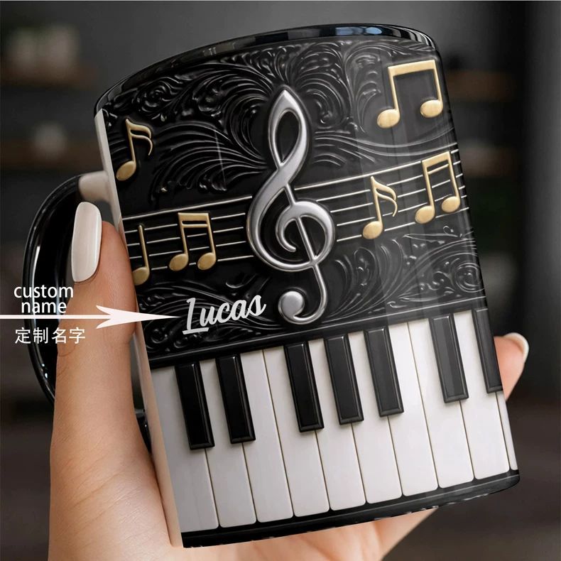 Kubek ceramiczny z motywem for – Musical Instrument With Name recenzja i cena