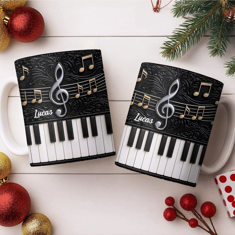Kubek ceramiczny z motywem for – Musical Instrument With Name recenzja i cena