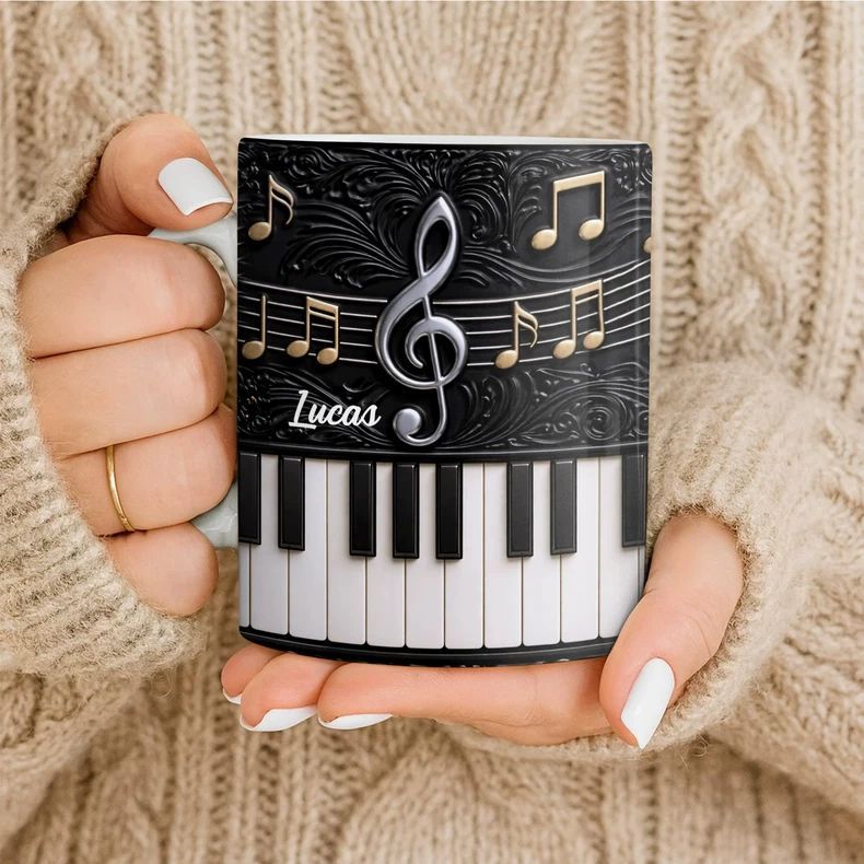 Kubek ceramiczny z motywem for – Musical Instrument With Name recenzja i cena