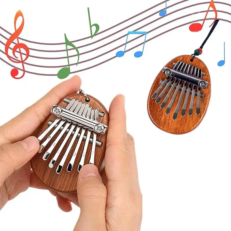 1 szt. Drewniana Mini Kalimba  – Musical Instrument African recenzja i cena
