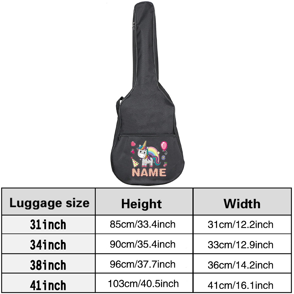 Torba na gitarę z możliwością  – Musical Instrument With Name recenzja i cena