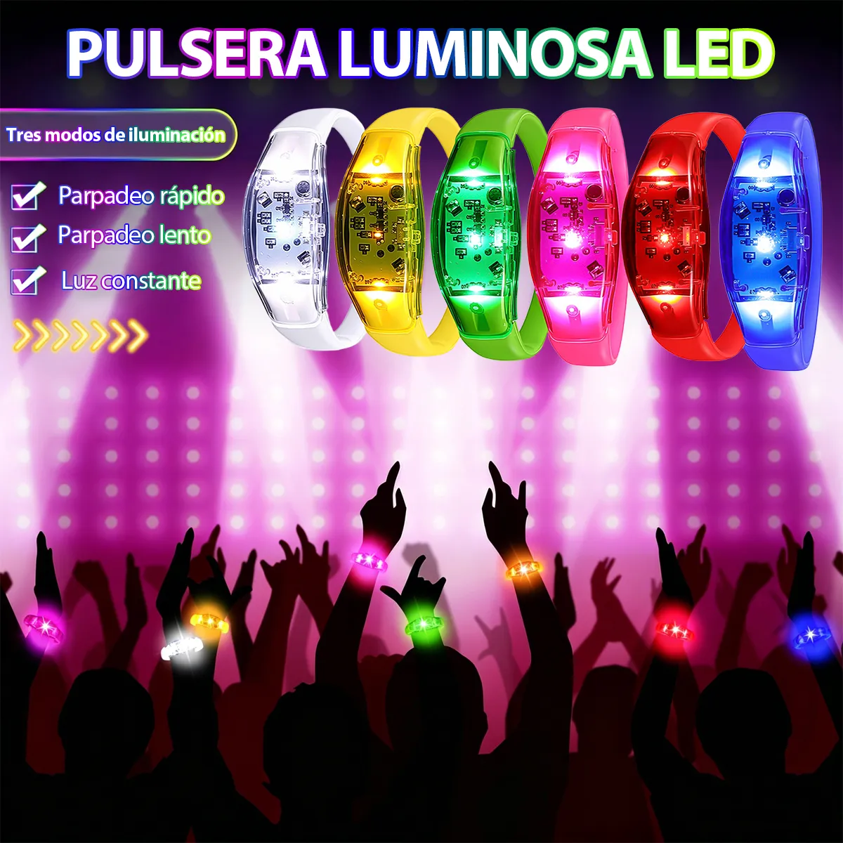 6 sztuk bransoletek LED aktywo – Musical Instrument Jewelry recenzja i cena