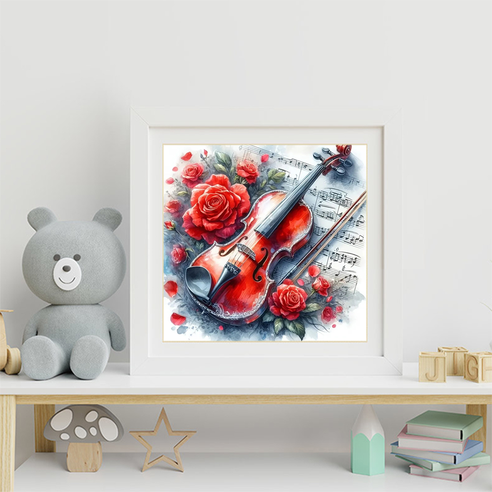 Evershine DIY Diamentowe Malow – Musical Instrument Cello recenzja i cena
