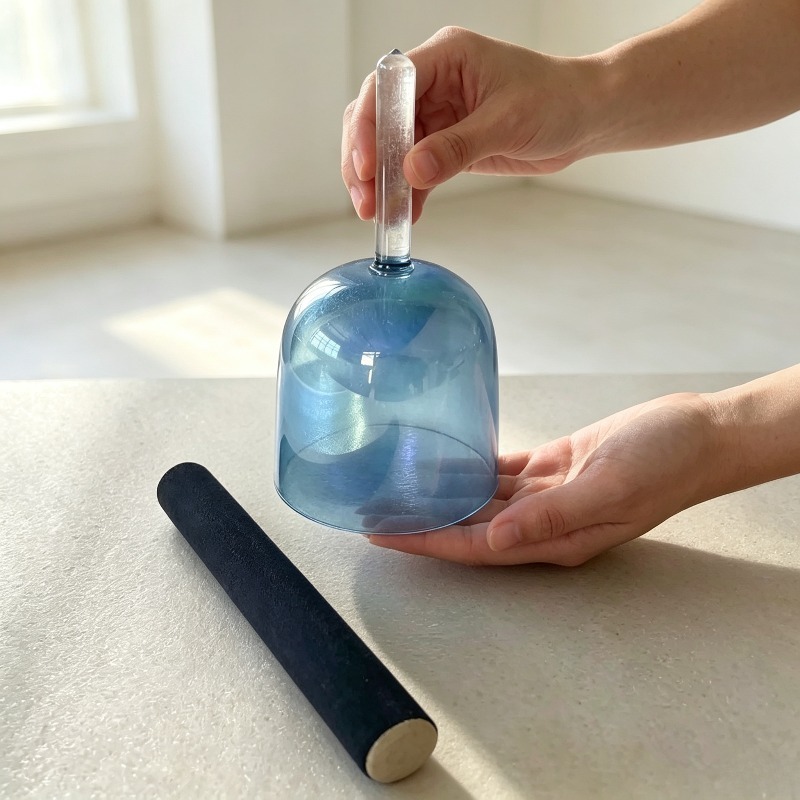 Kryształowa misa do śpiewania, – Musical Instrument Mallet recenzja i cena