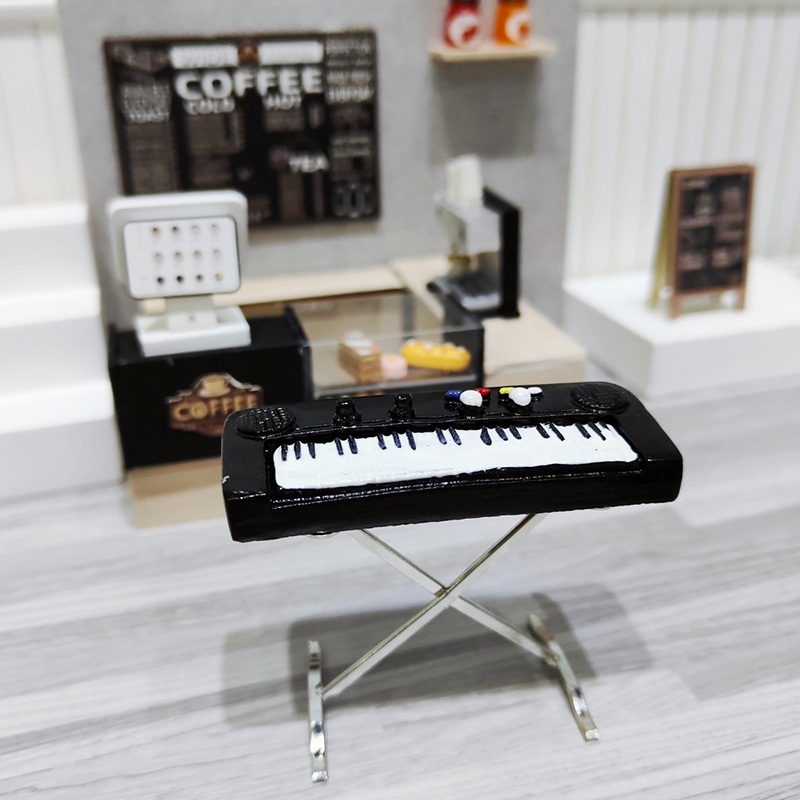 1:12 Miniaturowe pianino elekt – Musical Instrument Of Keyboard recenzja i cena